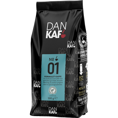 Kaffe DanKaf No. 01, formalet, RFA, 500 g