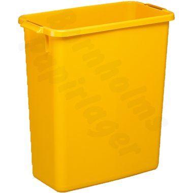 Affaldsspand Durabin, 60 l, rektangulær, gul