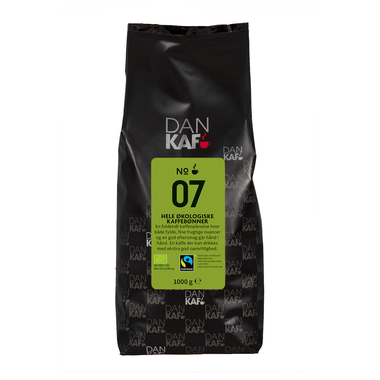 Kaffe DanKaf No. 07, HB, øko/FairTrade, 1 kg