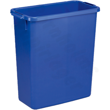 Affaldsspand Durabin, 60 l, rektangulær, blå