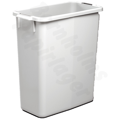 Affaldsspand Durabin, 60 l, rektangulær, grå