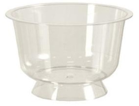 Dessertbæger med fod, 150 ml, 25 stk