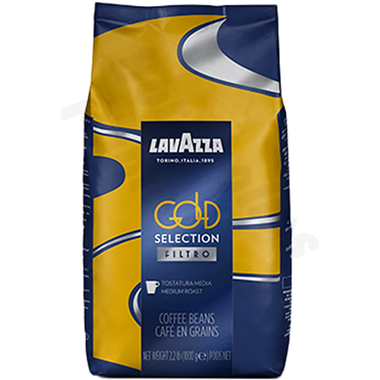 Kaffe, Lavazza Gold Selection, hele bønner, 1 kg