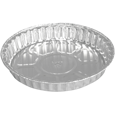 Alu-forme, runde, 166x22 mm, 347ml, 125stk (7144)