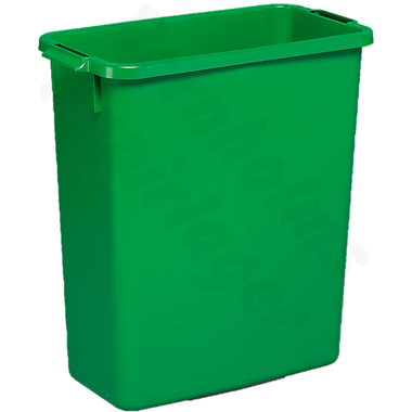 Affaldsspand Durabin, 60 l, rektangulær, grøn